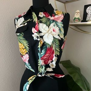 Tropical Tie Top